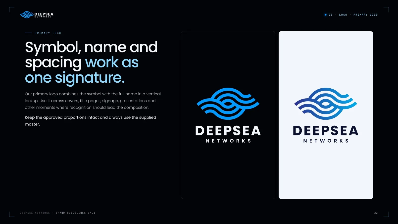 Deepsea Networks, logotip