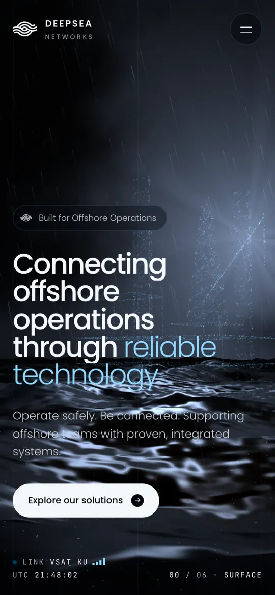 Deepsea Networks, web na mobitelu