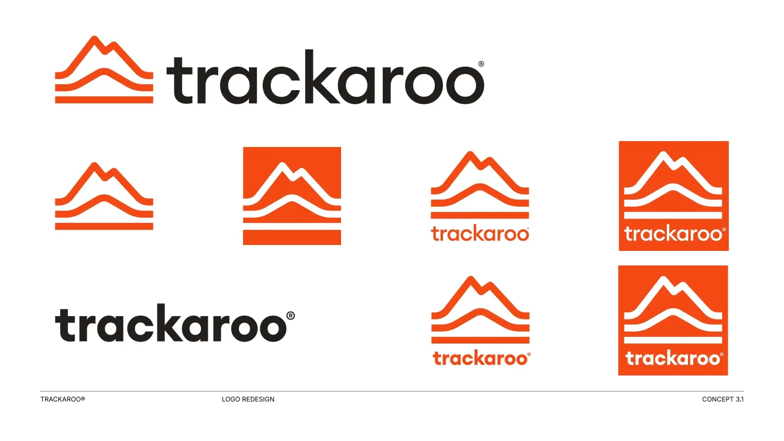 Trackaroo, logotip