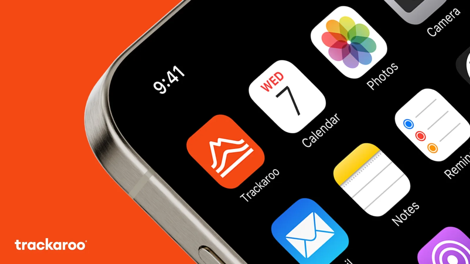 Trackaroo, logotip