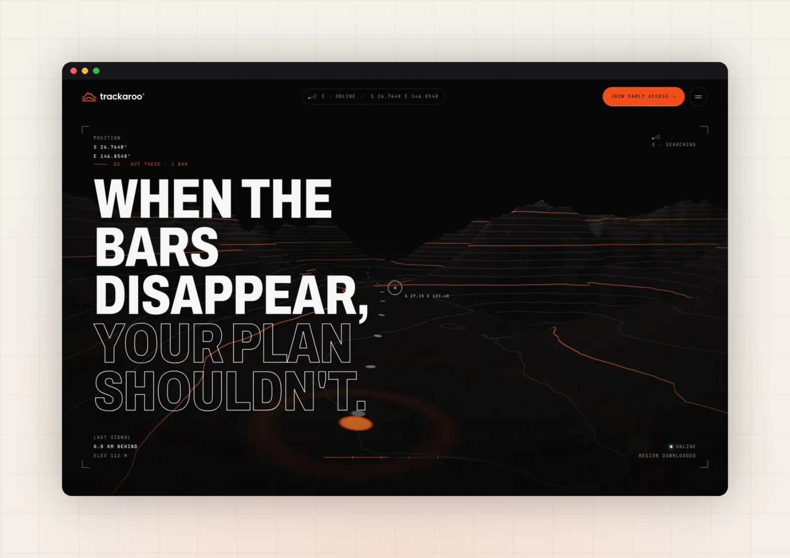 Trackaroo, 3d web stranica