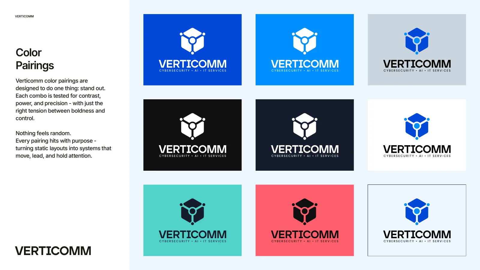 Verticomm, iz knjige grafičkih standarda