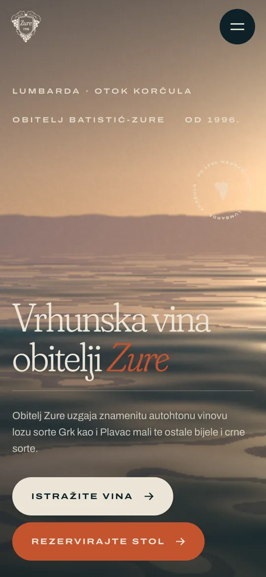 Zure, web na mobitelu