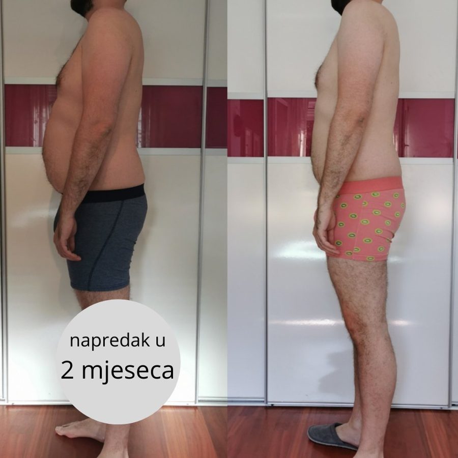 Transformacija klijenta: Antonio, prije i poslije