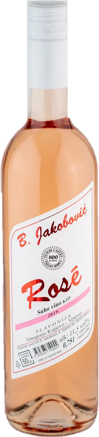 Rosé, boca Vinarije Jakobović