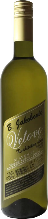 Vetovo Cuvee, boca Vinarije Jakobović