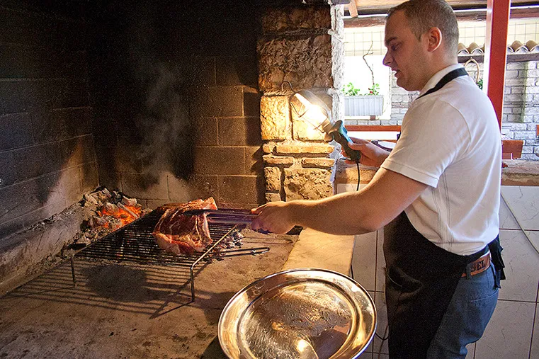 Chef Marko uz komin