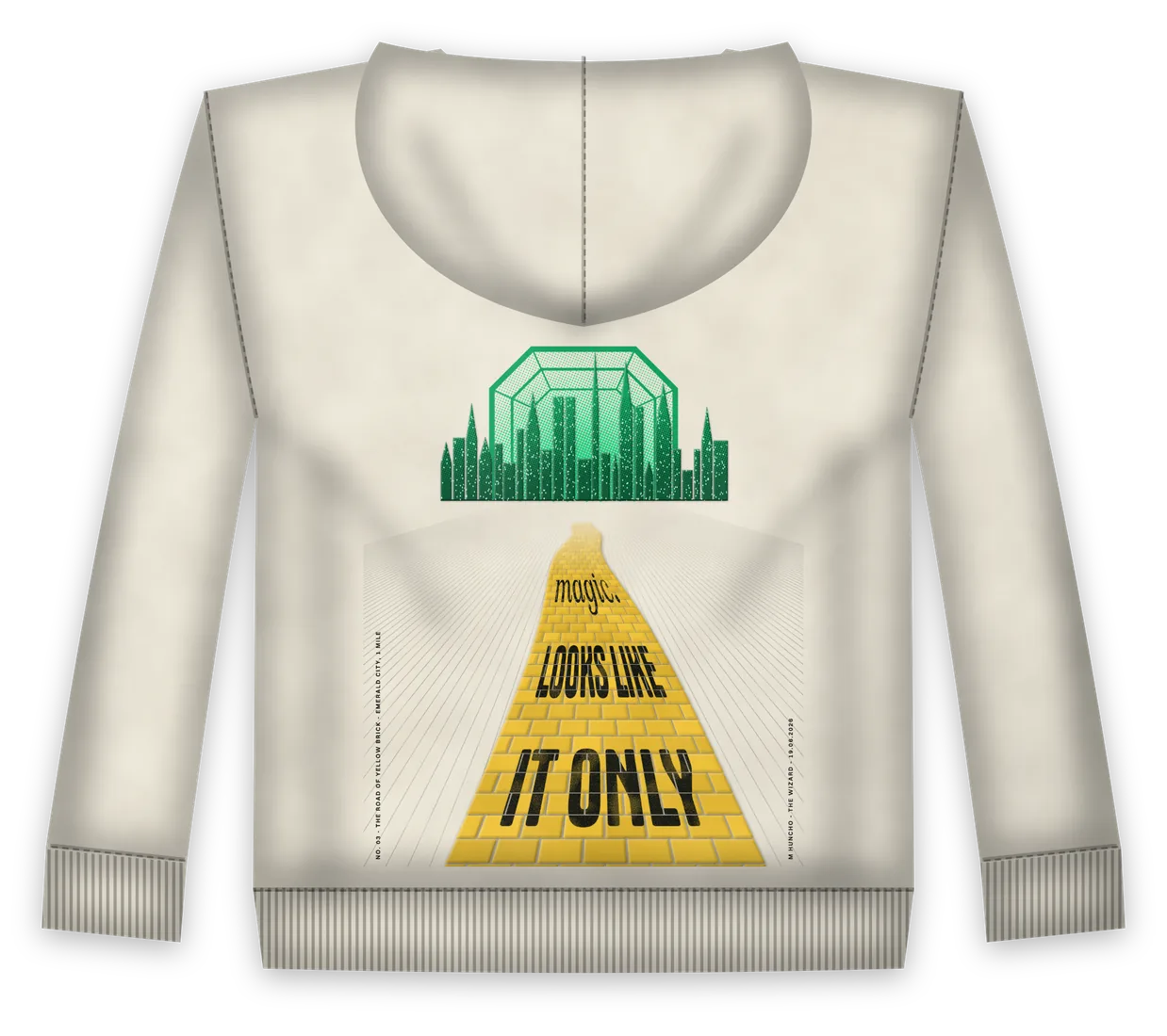 Yellow Brick Road Hoodie front