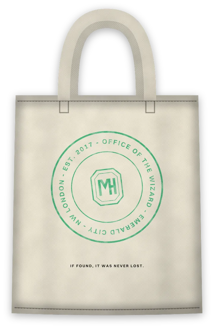 Property Of The Emerald City Tote back