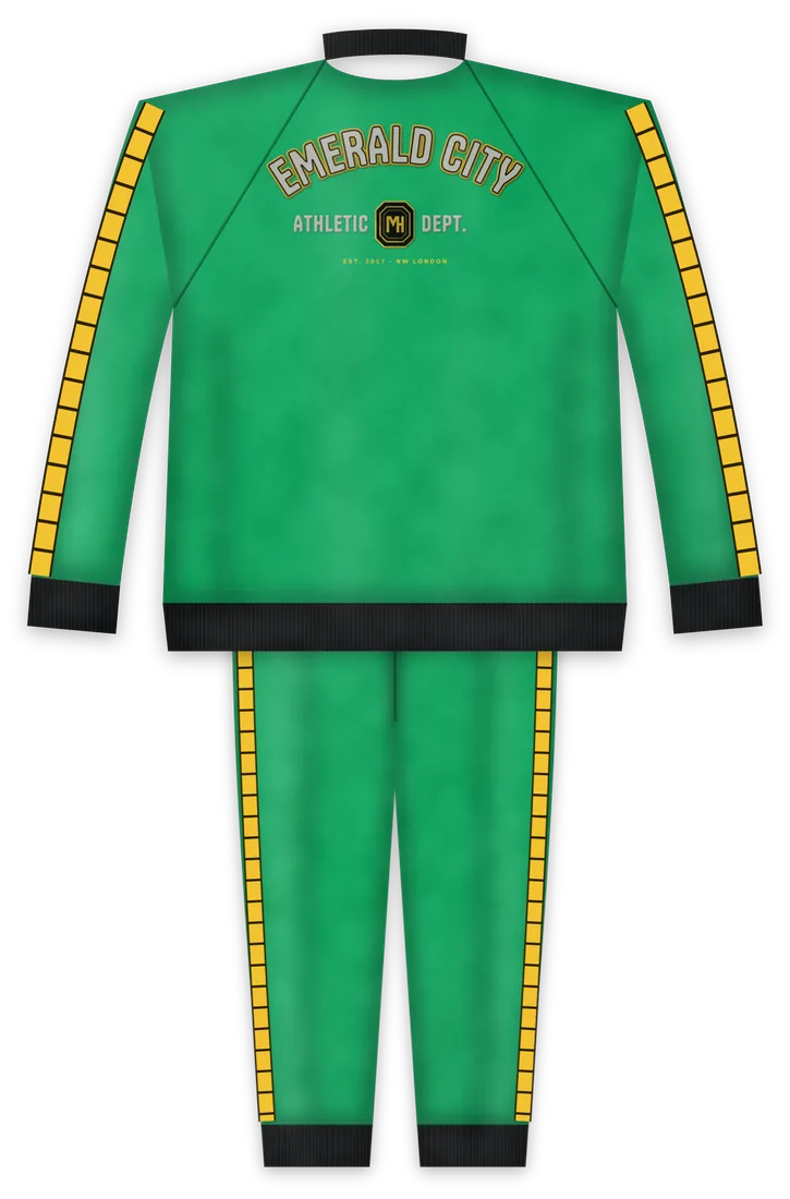 Emerald City Athletic Tracksuit back