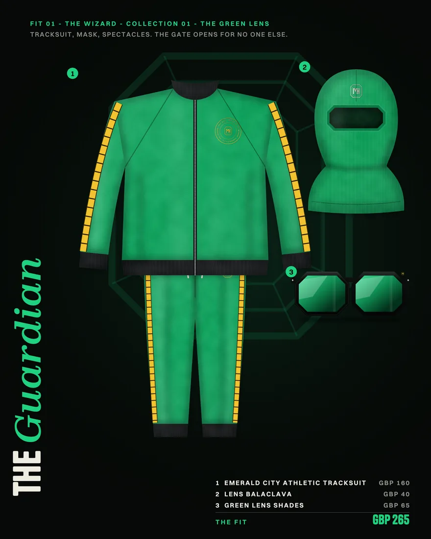 Collection 01 lookbook, fit 1