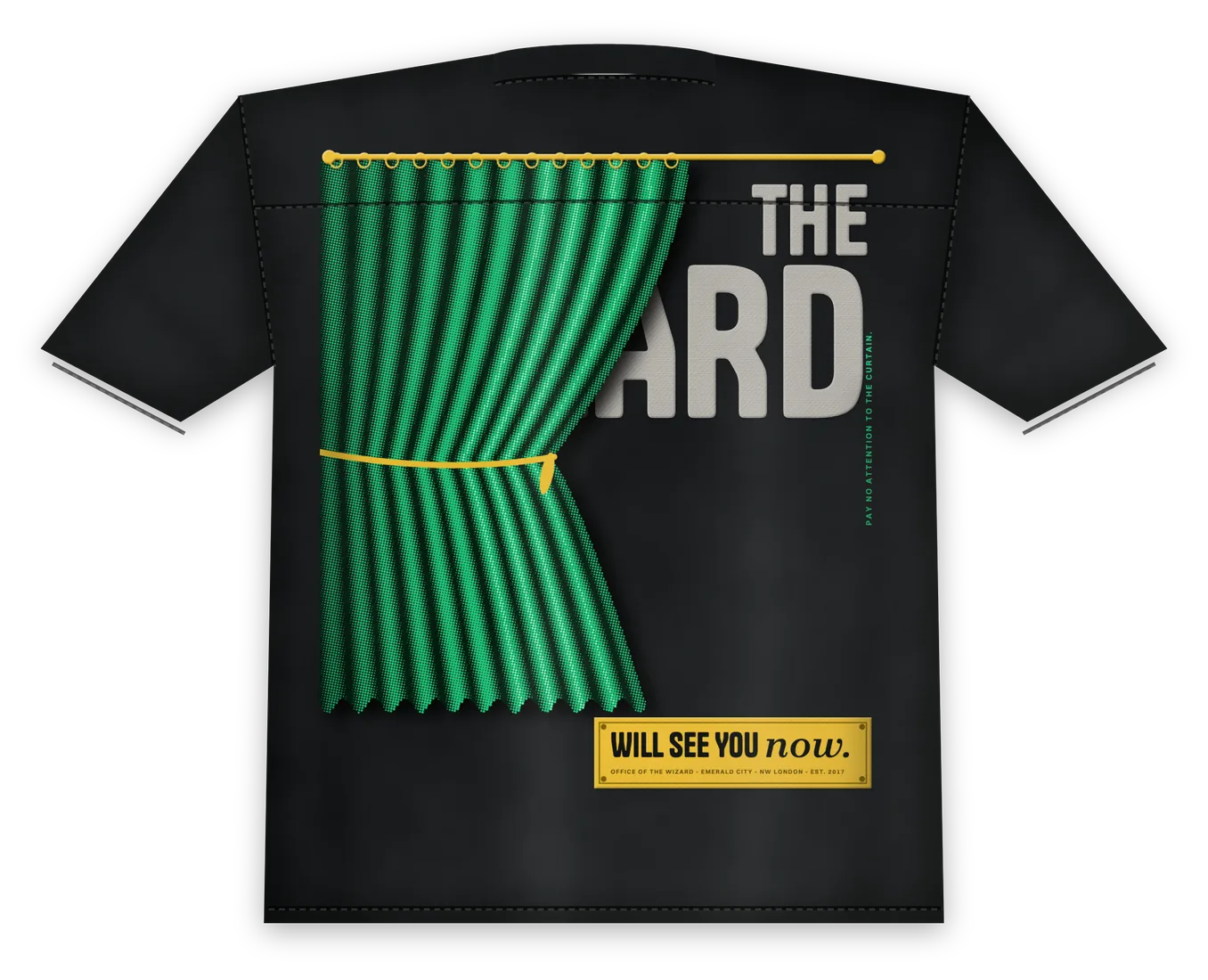Office Of The Wizard Work Shirt back