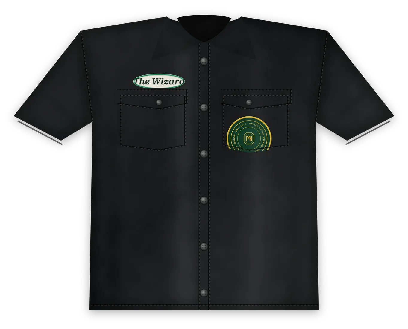 Office Of The Wizard Work Shirt front