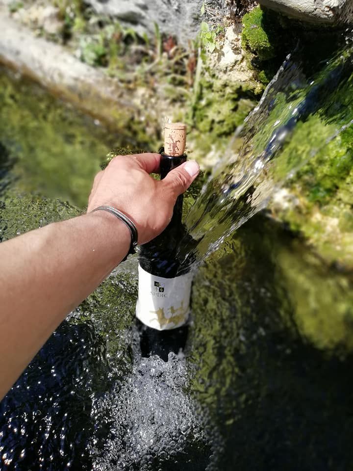 Maraština u prirodnom izvoru vode