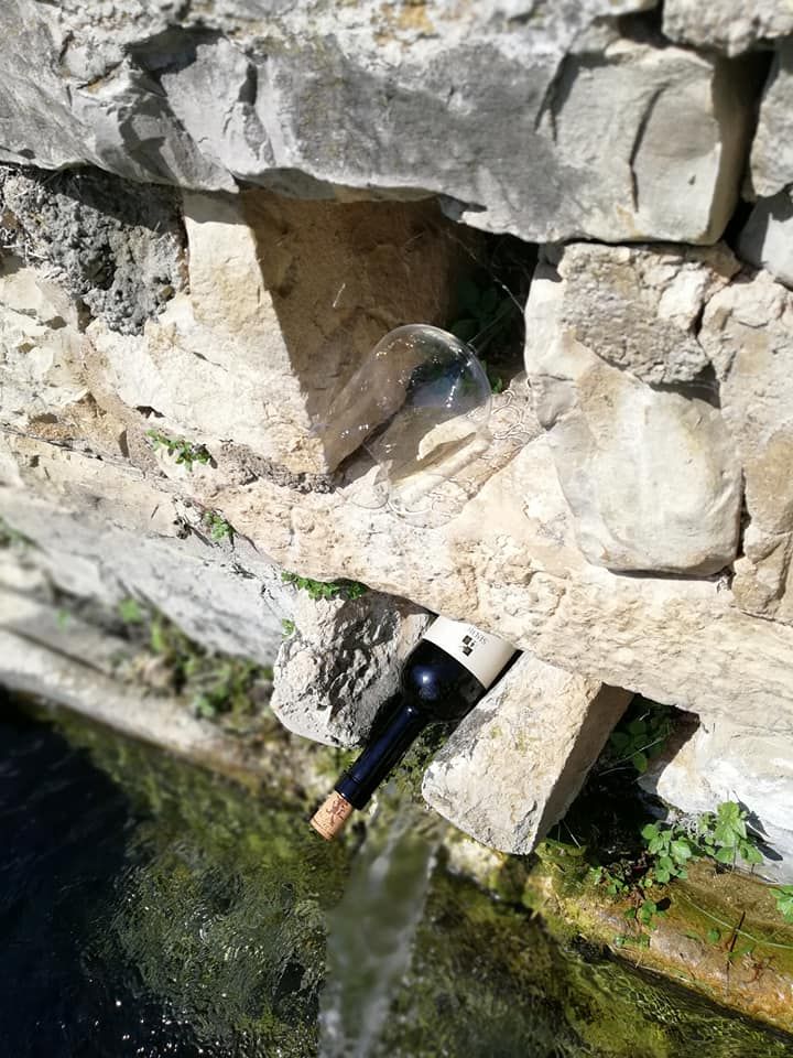 Maraština u prirodnom izvoru vode